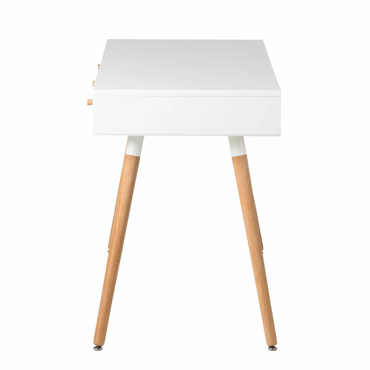 Mørteens Schreibtisch Mokre - Eiche teilmassiv - Weiß / Eiche 7 Mørteens Schreibtisch Mokre - Eiche teilmassiv - Weiß / Eiche – Bild 5