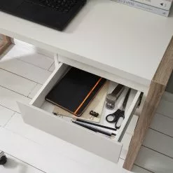 Mørteens Schreibtisch Avusy - Weiß/Eiche Sonoma Dekor 34 Mørteens Schreibtisch Avusy - Weiß/Eiche Sonoma Dekor -Buromobel Verkaufe 1000017350 200824 06275800004 DETAILS P000000001000017350