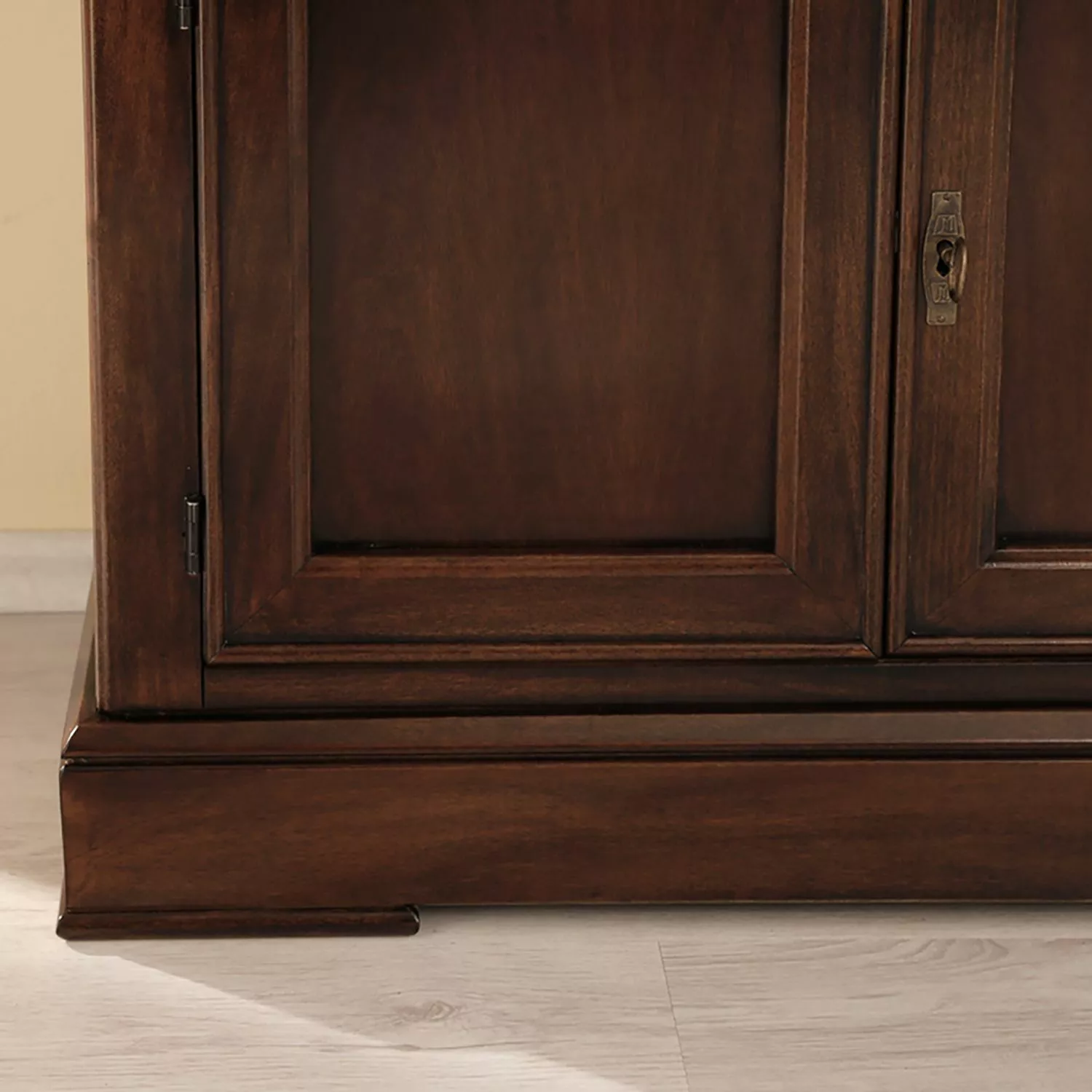 Montreux Sekretär Dan - Ayous teilmassiv - Antikbraun 10 Montreux Sekretär Dan - Ayous teilmassiv - Antikbraun – Bild 8