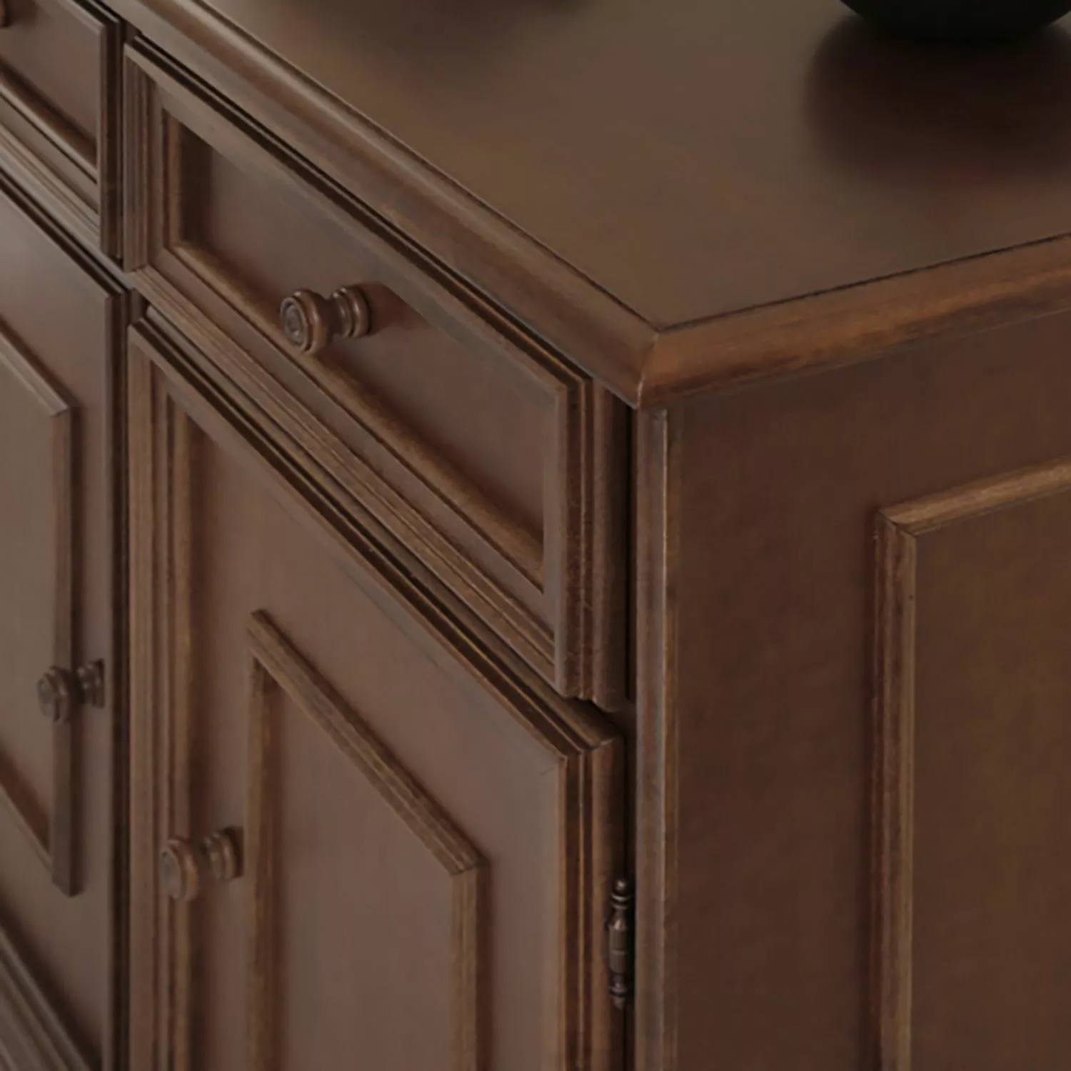 Montreux Kommode Arabella II - Ayous teilmassiv - Antikbraun 12 Montreux Kommode Arabella II - Ayous teilmassiv - Antikbraun – Bild 10