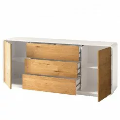 Mørteens Sideboard Boge - Asteiche / Matt Weiß -Buromobel Verkaufe 1000027350 200811 13492200026 DETAILS P000000001000027350