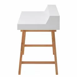 Mørteens Schreibtisch Birkum - Trompetenbaum teilmassiv - Weiß / Trompetenbaum 18 Mørteens Schreibtisch Birkum - Trompetenbaum teilmassiv - Weiß / Trompetenbaum -Buromobel Verkaufe 1000027351 200702 09552700006 DETAILS P000000001000027351