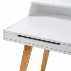 Mørteens Schreibtisch Birkum - Trompetenbaum teilmassiv - Weiß / Trompetenbaum 21 Mørteens Schreibtisch Birkum - Trompetenbaum teilmassiv - Weiß / Trompetenbaum -Buromobel Verkaufe 1000027351 200702 09553000009 DETAILS P000000001000027351