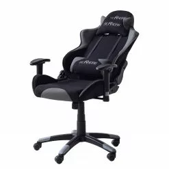Home24office Gaming Chair mcRacing I - Schwarz / Grau -Buromobel Verkaufe 1000027353 201009 12340700002 DETAILS P000000001000027353