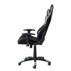 Home24office Gaming Chair mcRacing I - Schwarz / Grau -Buromobel Verkaufe 1000027353 201009 12340700004 DETAILS P000000001000027353