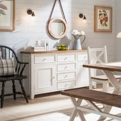 Maison Belfort Sideboard Balignton I - Kiefer massiv - Weiß -Buromobel Verkaufe 1000027369 211116 12452800052 MOOD DETAILS P000000001000027369 mood