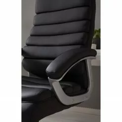 Home24office Chefsessel Hatley - Schwarz -Buromobel Verkaufe 1000035447 200819 06095500002 DETAILS P000000001000035447
