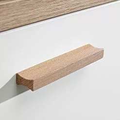 Germania Eckschreibtisch Neston - Matt Weiß / Eiche Sanremo Dekor -Buromobel Verkaufe 1000039246 200520 15303900008 DETAILS P000000001000039246