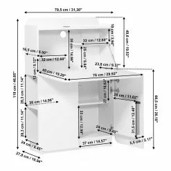Jahnke Sekretär CU Culture MC - Hochglanz Weiß / Weiß -Buromobel Verkaufe 1000053260 220603 500 SKETCH DETAILS P000000001000053260 sketch