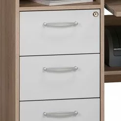 Maja Möbel Computertisch Loel - Eiche Sonoma Dekor / Alpinweiß -Buromobel Verkaufe 1000057532 211007 142016000034 DETAILS P000000001000057532