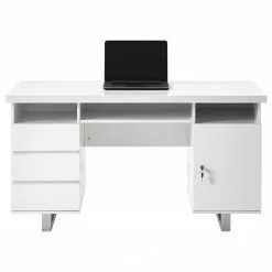 Fredriks Schreibtisch Paddington - Hochglanz Weiß -Buromobel Verkaufe 1000063605 200925 11075500006 DETAILS P000000001000063605