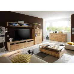 Ars Natura Sideboard Lopburi - Eiche Bianco teilmassiv - Eiche Bianco / Schiefer -Buromobel Verkaufe 1000064078 200811 13515400268 DETAILS P000000001000064078