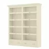 Maison Belfort Bücherregal Azjana I - Pinie weiß lackiert -Buromobel Verkaufe 1000084338 201004 11405800411 IMAGE P000000001000084338
