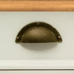 Ridgevalley Sideboard Sollerön I - Pinie Weiß / Pinie Honig / Messing -Buromobel Verkaufe 1000084471 201004 12245501184 DETAILS P000000001000084471