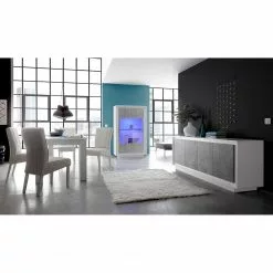 LC Spa Sideboard Forenza - Beton Dekor / Weiß -Buromobel Verkaufe 1000091559 201029 08233300096 MOOD DETAILS P000000001000091559 mood