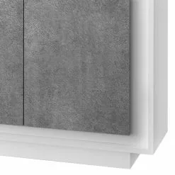 LC Spa Sideboard Forenza - Beton Dekor / Weiß -Buromobel Verkaufe 1000091559 201029 08234700100 DETAILS P000000001000091559