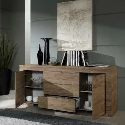 LC Spa Sideboard Milano LC - Eiche Dunkel Dekor -Buromobel Verkaufe 1000091587 201029 08262300142 MOOD DETAILS P000000001000091587 mood