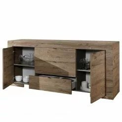 LC Spa Sideboard Milano LC - Eiche Dunkel Dekor -Buromobel Verkaufe 1000091587 201029 08263000144 DETAILS P000000001000091587