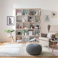 Temahome Regal Berlin - Weiß / Hellbraun - 150 x 198 cm -Buromobel Verkaufe 1000094984 190215 10314100001 MOOD GALLERYIMAGES P000000001000094984 mood