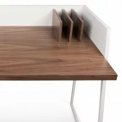 Temahome Schreibtisch Volga - Weiß / Walnuss -Buromobel Verkaufe 1000094989 180712 10470161 GALLERYIMAGES P000000001000094989