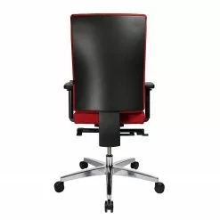 Topstar Bürodrehstuhl Profi Star 15 - Webstoff / Aluminium - Rot -Buromobel Verkaufe 1000096416 190208 08090500044 GALLERYIMAGES P000000001000096416