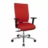Topstar Bürodrehstuhl Profi Star 15 - Webstoff / Aluminium - Rot -Buromobel Verkaufe 1000096416 190701 08242800002 IMAGE P000000001000096416