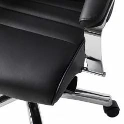 Topstar Chefsessel TD Luxe - Echtleder / Metall - Schwarz / Chrom -Buromobel Verkaufe 1000096490 200817 13075100017 DETAILS P000000001000096490