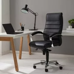 Topstar Chefsessel TD Luxe - Echtleder / Metall - Schwarz / Chrom -Buromobel Verkaufe 1000096490 200819 06100600011 MOOD DETAILS P000000001000096490 mood