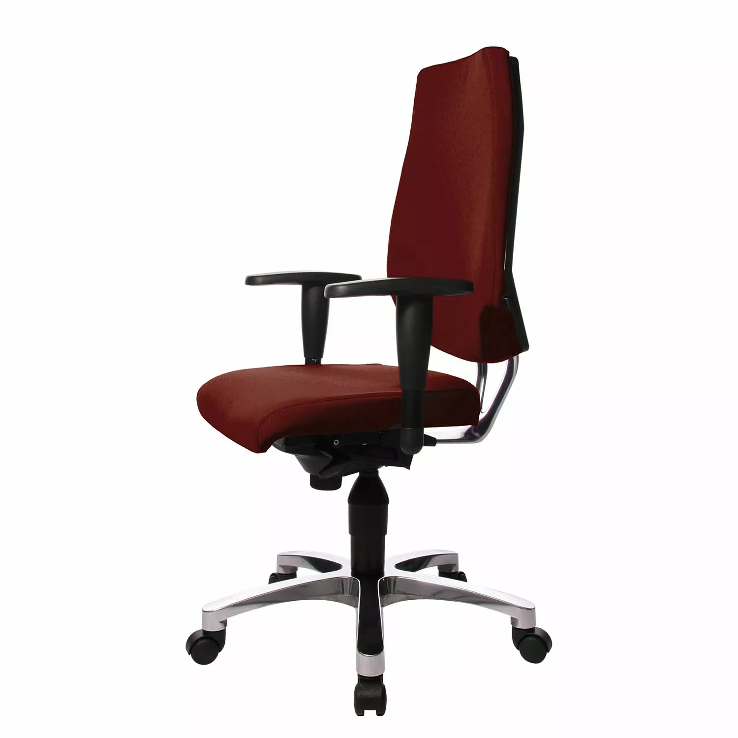 Topstar Bürodrehstuhl Sitness 30 - Kunstfaser / Aluminium - Bordeaux / Schwarz 3 Topstar Bürodrehstuhl Sitness 30 - Kunstfaser / Aluminium - Bordeaux / Schwarz