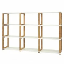 Tenzo Regal Art II - Eiche teilmassiv - Weiß - 9