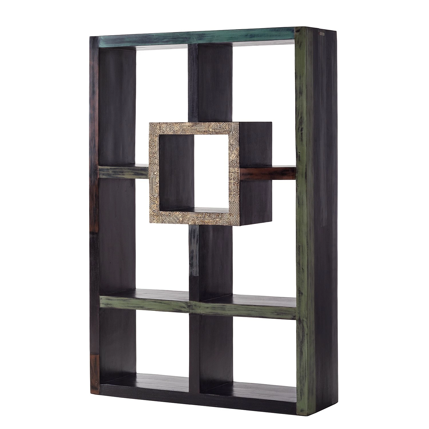 Wolf-Möbel Raumteiler Goa - Mango teilmassiv - Mango Dunkelbraun 3 Wolf-Möbel Raumteiler Goa - Mango teilmassiv - Mango Dunkelbraun