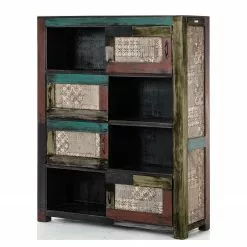 Wolf-Möbel Regal Goa I - Mango teilmassiv - Mango Dunkelbraun -Buromobel Verkaufe 1000104025 180606 14543682 GALLERYIMAGES P000000001000104025