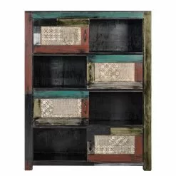 Wolf-Möbel Regal Goa I - Mango teilmassiv - Mango Dunkelbraun -Buromobel Verkaufe 1000104025 180606 14543786 GALLERYIMAGES P000000001000104025