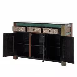 Wolf-Möbel Sideboard Goa I - Mango teilmassiv - Mango Dunkelbraun -Buromobel Verkaufe 1000104028 180606 145440106 GALLERYIMAGES P000000001000104028
