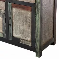 Wolf-Möbel Sideboard Goa II - Akazie / Mango teilmassiv - Mehrfarbig -Buromobel Verkaufe 1000104047 191024 17483700021 DETAILS P000000001000104047