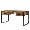 Wolf-Möbel Schreibtisch Iron - Mango massiv / Eisen - Mango / Schwarz -Buromobel Verkaufe 1000104116 190927 13342300048 IMAGE P000000001000104116