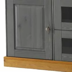 Maison Belfort Sideboard Bergen - Kiefer massiv - Kiefer Grau / Kiefer Laugenfarbig -Buromobel Verkaufe 1000104340 211122 08320600627 DETAILS P000000001000104340