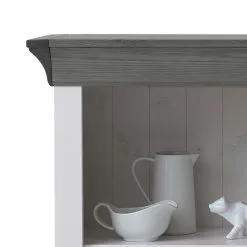 Maison Belfort Regal Bergen II - Kiefer Weiß / Kiefer Grau -Buromobel Verkaufe 1000104438 211122 08321701073 DETAILS P000000001000104438