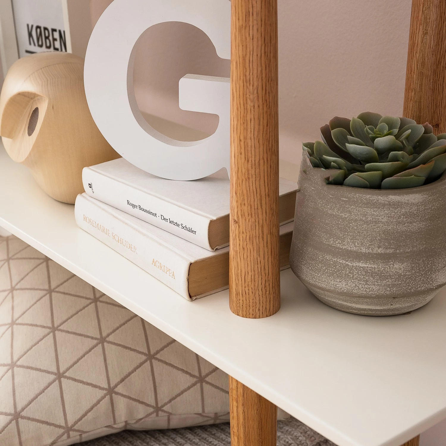 Mørteens Regal Lindholm IV - Weiß - 120 x 72 cm 7 Mørteens Regal Lindholm IV - Weiß - 120 x 72 cm – Bild 5