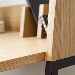 Mørteens Sekretär Hilo - Eiche / Schwarz -Buromobel Verkaufe 1000111510 200814 08201200014 DETAILS P000000001000111510