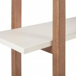 Mørteens Bücherregal Store I - Eiche teilmassiv - Weiß / Eiche -Buromobel Verkaufe 1000113301 180905 07483204 GALLERYIMAGES P000000001000113301