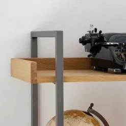 Ars manufacti Bücherregal Dharai I - Echtholzfurnier / Metall - Eiche / Silber 22 Ars manufacti Bücherregal Dharai I - Echtholzfurnier / Metall - Eiche / Silber -Buromobel Verkaufe 1000117164 180827 07154919 GALLERYIMAGES P000000001000117164