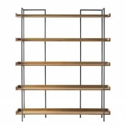 Ars manufacti Bücherregal Dharai II - Echtholzfurnier / Metall - Eiche / Silber -Buromobel Verkaufe 1000117167 180626 09565307 GALLERYIMAGES P000000001000117167