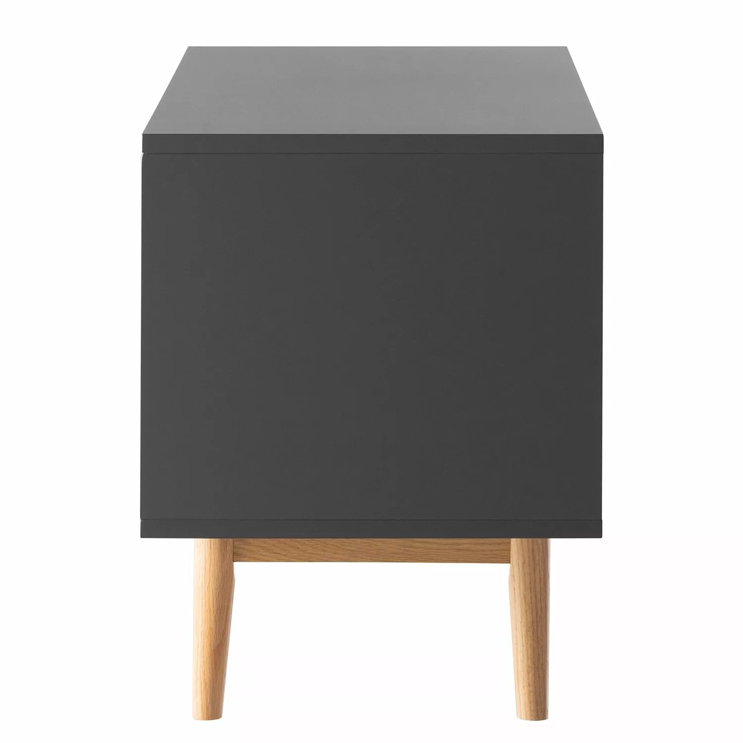 Mørteens Sideboard Lindholm V - Eiche teilmassiv - Grau / Eiche 6 Mørteens Sideboard Lindholm V - Eiche teilmassiv - Grau / Eiche – Bild 4