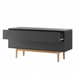 Mørteens Sideboard Lindholm V - Eiche teilmassiv - Grau / Eiche 21 Mørteens Sideboard Lindholm V - Eiche teilmassiv - Grau / Eiche -Buromobel Verkaufe 1000119258 190206 08381800012 GALLERYIMAGES P000000001000119258