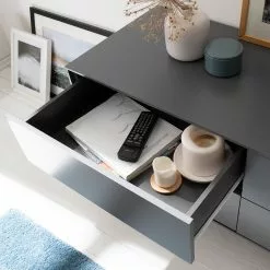 Mørteens Sideboard Lindholm V - Eiche teilmassiv - Grau / Eiche 28 Mørteens Sideboard Lindholm V - Eiche teilmassiv - Grau / Eiche -Buromobel Verkaufe 1000119258 190214 13124700015 GALLERYIMAGES P000000001000119258