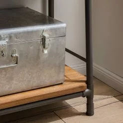 Ars manufacti Regal Atelier IV - Akazie massiv / Metall - Akazie Braun / Anthrazit -Buromobel Verkaufe 1000123167 180917 101123061 GALLERYIMAGES P000000001000123167