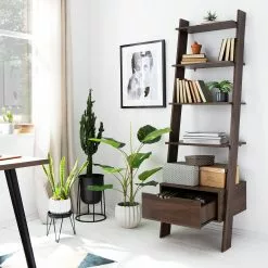 Mørteens Regal Gjora - Gummibaum teilmassiv - Walnuss -Buromobel Verkaufe 1000123440 190321 17262300002 MOOD GALLERYIMAGES P000000001000123440 mood