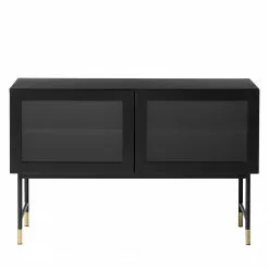 Studio Copenhagen Kommode Luuk - Matt Schwarz / Gold -Buromobel Verkaufe 1000123483 190201 08204300002 GALLERYIMAGES P000000001000123483