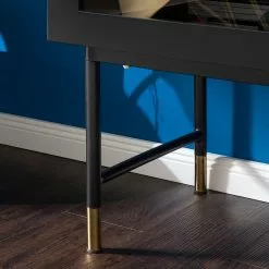 Studio Copenhagen Kommode Luuk - Matt Schwarz / Gold -Buromobel Verkaufe 1000123483 190320 10551100006 GALLERYIMAGES P000000001000123483